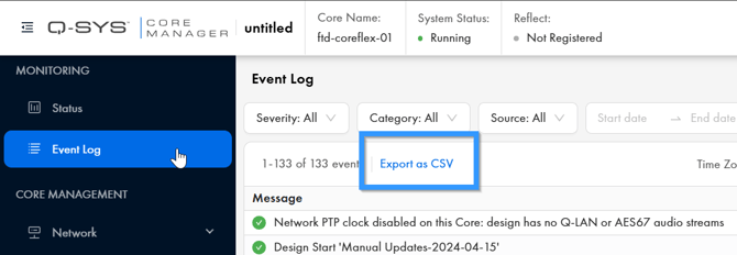 Event Logs